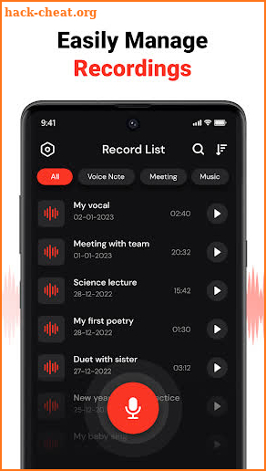 Voice Recorder screenshot