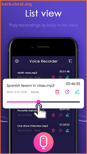 Voice Recorder, Audio Recorder & Sound Recording screenshot