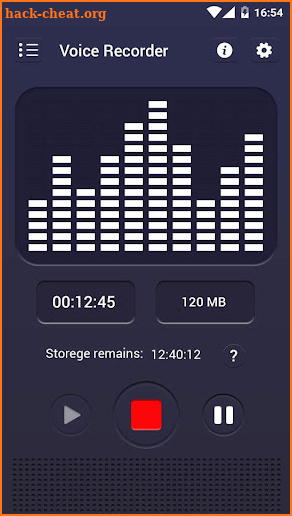 voice recorder pro screenshot