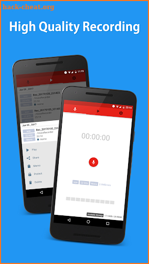 Voice Recorder Pro (License) screenshot