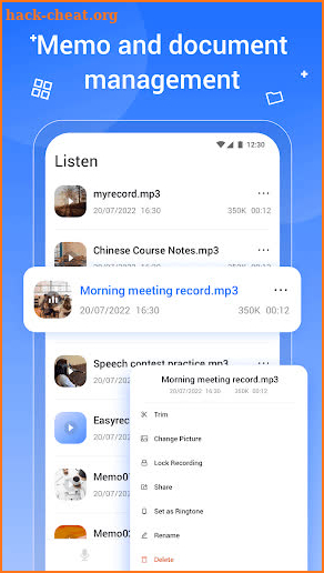 Voice Recorder Sound Recorder screenshot