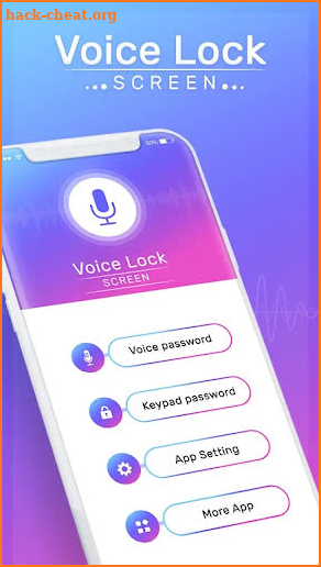 Voice Screen Lock screenshot