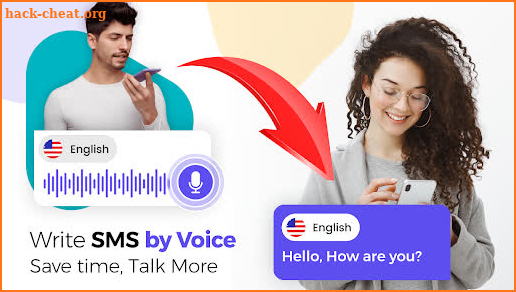 Voice to text: Write by voice screenshot