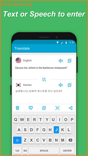 Voice Translation - Pronounce, Text, Translate screenshot