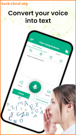 Voice Typing Keyboard – Speech to Text App screenshot