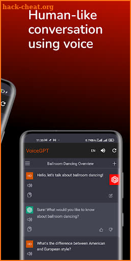 VoiceGPT: AI ChatGPT Assistant screenshot