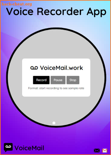 VoiceMail screenshot