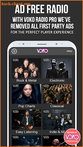 VOKO Radio PRO - Global Streams screenshot