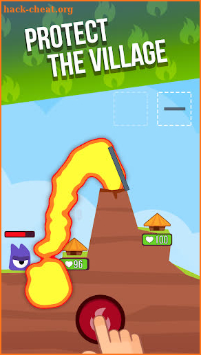 Volcano Attack screenshot