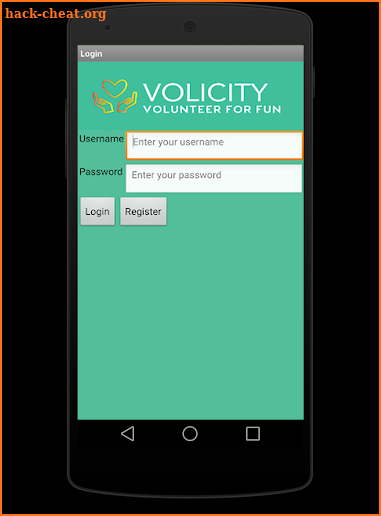 Volicity screenshot