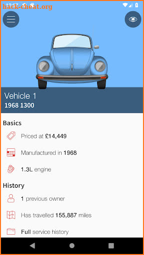 Volkswagen Beetle screenshot