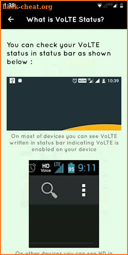 VoLTE Check - Know VoLTE Status screenshot