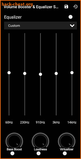 Volume Boost, Bass Boost + Equalizer Sound Booster screenshot