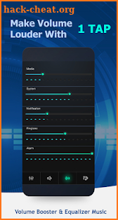 Volume Booster & Bass Booster: Equalizer Music screenshot