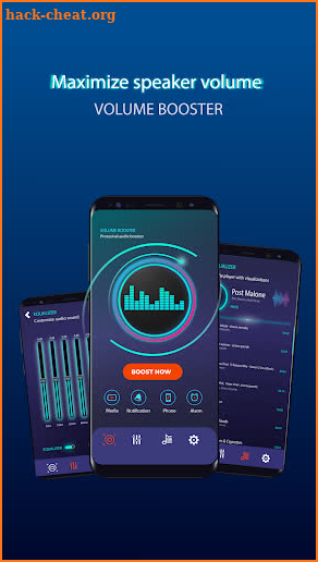 Volume Booster & Music Equalizer - Tubily Music screenshot