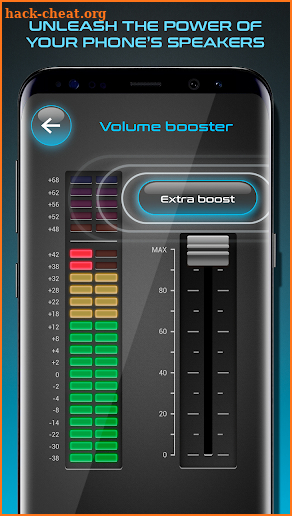 Volume Booster and Portable Speakers screenshot