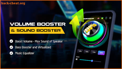 Volume Booster & Sound Booster screenshot