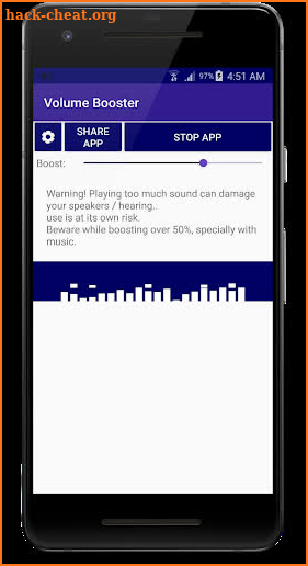 Volume Booster Android - Increase Sound volume screenshot