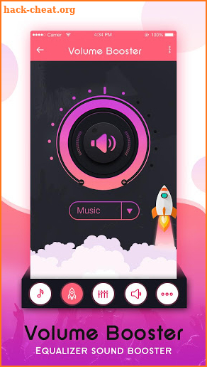 Volume Booster: Bass Booster & Equalizer screenshot