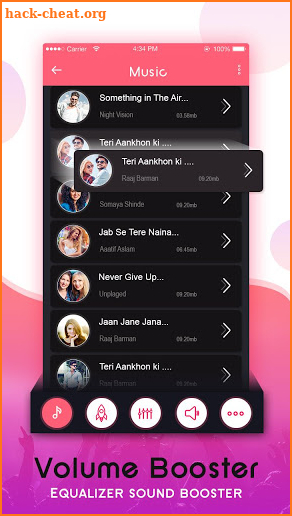 Volume Booster: Bass Booster & Equalizer screenshot