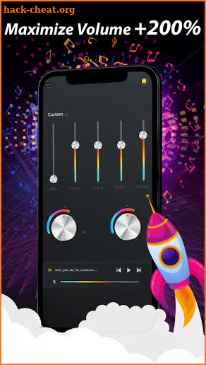 Volume Booster Bass Equalizer screenshot