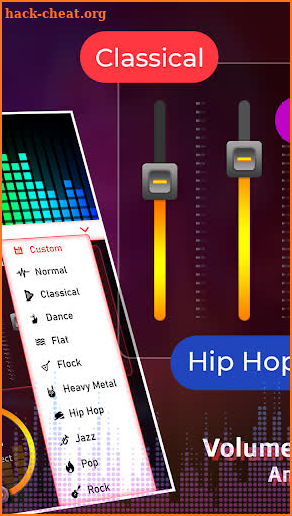 Volume Booster Equalizer & Amplifier for Android screenshot
