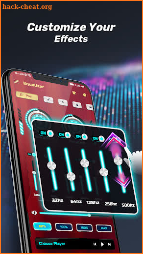 Volume Booster - Equalizer & Bass & Loudspeaker screenshot