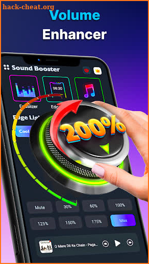 Volume Booster - Equalizer Pro screenshot