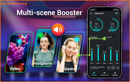 Volume Booster- Equalizer,Bass screenshot