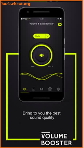 Volume Booster Max And Equalizer Pro screenshot