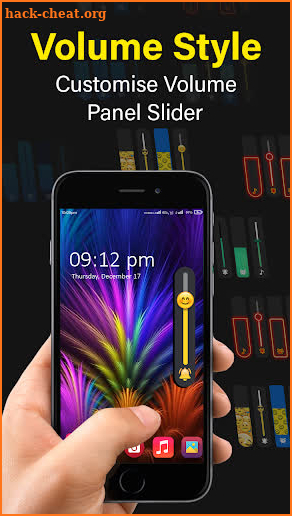 Volume button Themes : Custom Volume Slider style screenshot