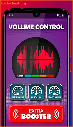 Volume EQ screenshot