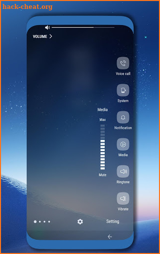 Volume for Edge Panel screenshot