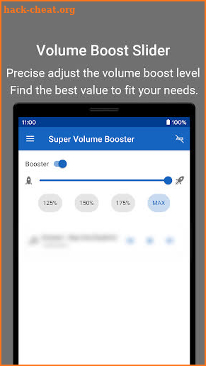Volume++, Volume Booster, Super Loud,Sound Booster screenshot