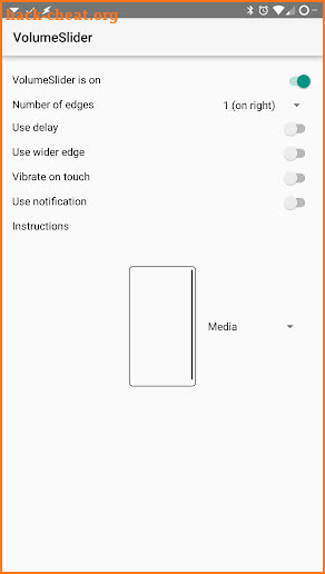 VolumeSlider screenshot
