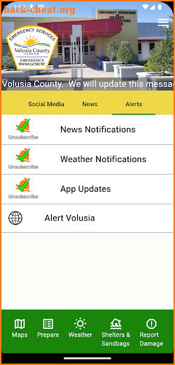 Volusia Emergency Management screenshot