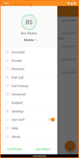 Vonage Enterprise for AD screenshot