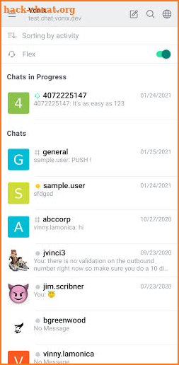 Vonix Flex screenshot