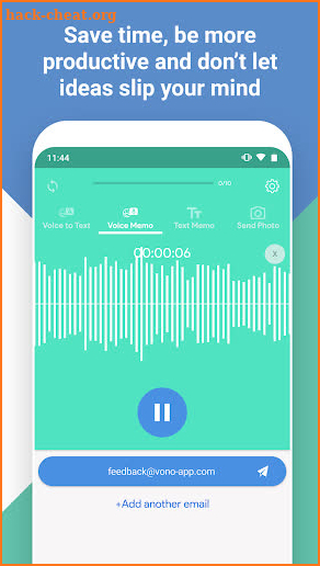 VoNo Voice-to-Text Notes Speech Notes Text Memos screenshot