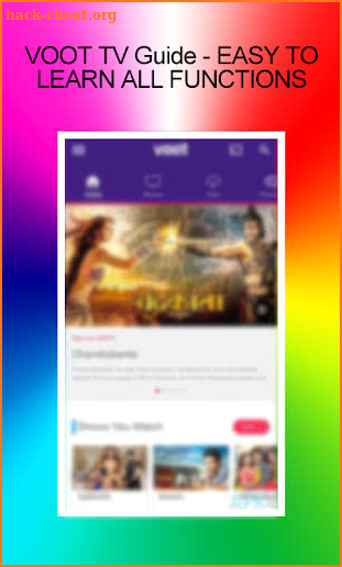 VOOT TV [GUIDE] - Live TV Shows News screenshot