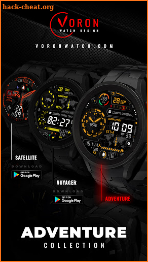 VORON Adventure Watch Face screenshot