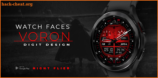 VORON Night Flier Watch Face screenshot