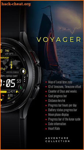 Voron VOYAGER Digit Watch Face screenshot