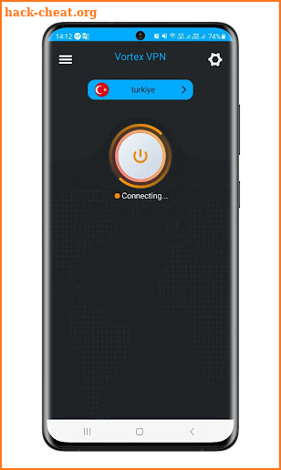 Vortex VPN screenshot