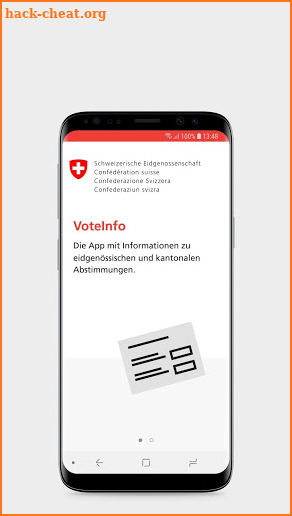 VoteInfo - Offizielle Abstimmungs-Informationen screenshot