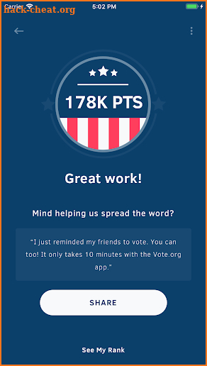 Vote.org screenshot