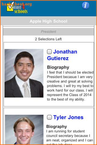 Voting 4 Schools screenshot