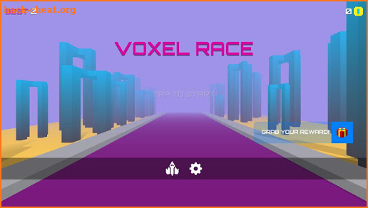 Voxel Race screenshot