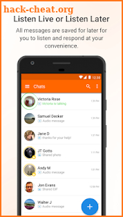 Voxer Walkie Talkie Messenger screenshot