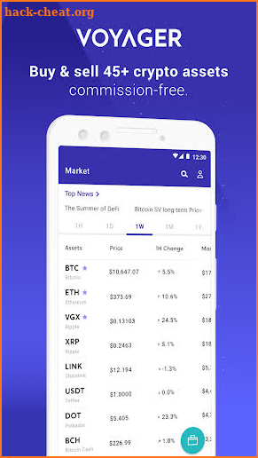 Voyager - Buy Bitcoin & Crypto screenshot
